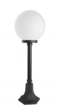 Zewnętrzna lampa stojąca z kloszem kulą SU-MA K 5002/3/KP 250 Kule Classic E27 IP43 73cm