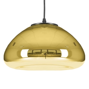 Lampa wisząca złoty szklany klosz Step Into Design ST-9002M gold Victory Glow E27 30cm x 221cm