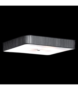 Kwadratowy zaoblony plafon sufitowy z abażurem do wyboru Ramko 67471 Toledo 4xE14 50cm