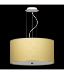 Lampa wisząca z szerokim okrągłym abażurem Ramko 67840 Onde 4xE27 60cm