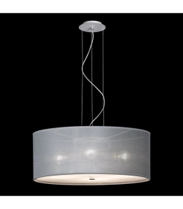 Lampa wisząca z okrągłym abażurem Ramko 67544 Nodo 4xE27 60cm