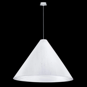 Lampa wisząca stożek o średnicy 35cm z abażurem do wyboru Ramko 66200 Mont E27