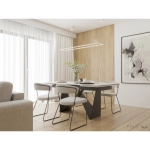 Lampa wisząca prostokąt poziomy Ramko 67030 Edo LED 41W 123x23cm Do wyboru kolor i barwa światła