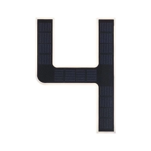 Lampa solarna numer 4 na dom Paulmann 79845 IP44 3000K 23cm x 16cm czarny