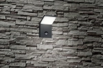 Zewnętrzna lampa ścienna kinkiet ogrodowy Trio 221169142 Pearl LED 9W 3000K IP54 czujnik ruchu zmierzchu Antracyt