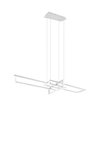 Lampa Wisząca Trio 320310331 Salinas LED 34W 3000K ściemniacz biała