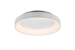 Lampa Sufitowa Okragły Plafon Trio 671290131 Girona LED 48W 5600LM 2700-6000K 60cm biała pilot w zestawie