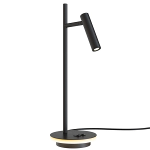 Lampa Biurkowa Regulowana Włącznik na podstawie Maytoni Z010TL-L8B3K Estudo LED 8W 550LM 3000K 45cm x 15cm czarny