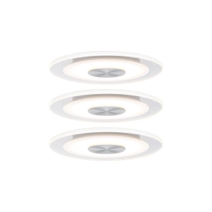 Zestaw premium Whirl LED 3x5,5W 230V 120mm satyna/ Aluminium Paulmann PL92907