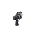 Czarny reflektor ziemny ze szpikulcem Ideal Lux 46211 Terra GU10
