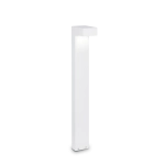 Biała zewnętrzna lampa stojąca słupek ogrodowy Ideal Lux 115085 Sirio 2xG9 IP44 80cm