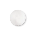 Okrągła lampa sufitowa ścienna biały plafon Ideal Lux 7977 Simply 2xE27 30cm x 12cm