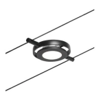 System linkowy Spot RoundMac 1x4,5W czarny DC Paulmann PL94419