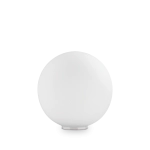 Biała lampa nocna szklana kula Ideal Lux 009131 Mapa E27 30cm