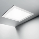 Kwadratowa lampa podtynkowa z ramką Ideal Lux 124001 Groove LED 20W 2450LM 3000K 16,8cm x 3,5cm