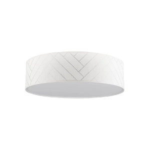 Lampa sufitowa abażur okrągły plafon biały Britop 4894802 Punto 4xE27 48cm