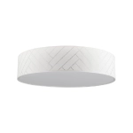 Lampa sufitowa plafon biały abażur ze wzorem Britop 4895802 Punto 4xE27 58cm