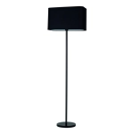 Lampa podłogowa czarny prostokątny abażur na metalowej nodze Britop 13940104 Cadre 1xE27