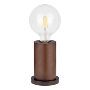 Lampa nocna drewniany bukowy mały trzonek na żarówę dekoracyjną Britop 7391176 Tasse 1xE27