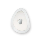Biała lampa ścienna sufitowa atom Ideal Lux 010861 Geko 2xE27