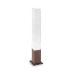 Kawowa zewnętrzna lampa stojąca słupek ogrodowy Ideal Lux 213088 Edo Outdoor GX53 IP44 79cm