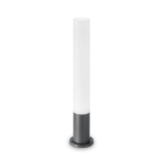 Antracytowa zewnętrzna lampa stojąca słupek ogrodowy Ideal Lux 138510 Edo Outdoor GX53 IP44 80cm