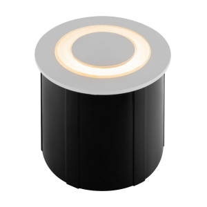 Lampa zewnętrzna sufitowa wpuszczana Maytoni O037-L3W3K Limo LED 3W 3000K IP65 72stopnie 6,2cm x 6,2cm biały