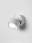 Biała lampa tuba spot regulowana Vivida International 0008.23.BI Cyber LED 16W 3000K 10cm 50stopni