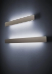 Beżowo piaskowy płaski podłużny prostokątny kinkiet Vivida International 0005.11.SA Line LED 31W 3000K 96cm