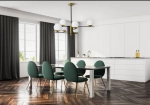 Lampa Wisząca Szklane Kule Maytoni MOD048PL-06G Nostalgia 6xE14 100cm x 817cm złoty biały