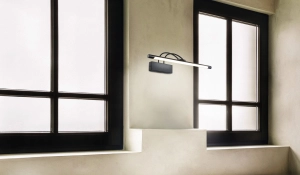 Lampa ścienna Kinkiet Galeryjka Nad Lustro Obraz Maytoni MIR004WL-L12B Finelli LED 12W 3000K 22cm x 55cm czarny