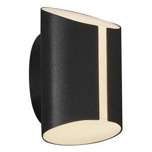 Zewnętrzna lampa ścienna kinkiet na elewację Nordlux 2118201003 Grip LED 10W 3000K IP54 Czarny 9x15x18cm czarny zdalne sterowanie Nordlux Smart Light