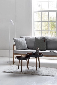 Lampa stojąca Podłogowa Minimalistyczna Nordlux 71704001 MIB 6 GU10 141cm x 30cm biały regulowana