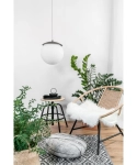 Lampa Wisząca UMMO KLE122P0 Kuul E E27 czarny