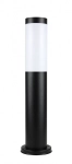 Czarny zewnętrzny słupek oświetleniowy do ogrodu SU-MA ST 022-450 BL Inox E27 IP44 45cm