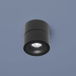 Czarna lampa sufitowa przechylana tubka Vivida International 0008.24.NE Cyber LED 9W 3000K 9,1cm x 7,5cm 34stopnie