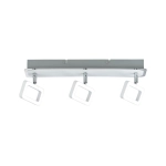 Oprawa ścienno-sufitowa FRAME LED 3x4,5W 3x320lm 3000K 230V biały mat / chrom / metal Paulmann PL66640