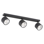 Lampa sufitowa punktowa spot Argon 6101 BZ Clevland 3xES111 82cm czarny bez żarówek