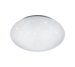 Lampa sufitowa okrągły plafon Trio 686014000 Paolo LED 15W 4000K IP44 37cm biały