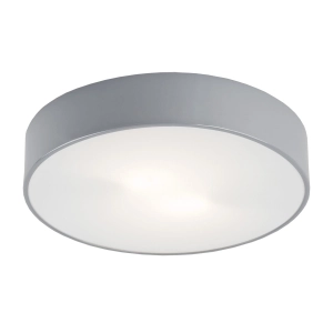 Szary okrągły plafon lampa sufitowa 25cm Argon 3080 Darling 2xE27