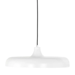 Biała okrągła lampa wisząca nad stół Steinhauer 2677W Krisip E27 50cm
