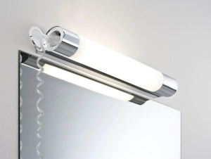 Oprawa ścienna ORGON LED nad lustro+gniazdo 7.5W 570lm 440mm 3000K IP44 230V chrom / biały metal Paulmann PL79712