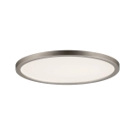 Plafoniera AREO LED 11W 770lm 3000K okrągła 180mm 230V biały satynowy nikiel / tworzywo sztuczne Paulmann PL92946
