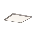 Plafoniera AREO LED 11W 770lm 3000K 180x180mm 230V satynowy nikiel / tworzywo sztuczne Paulmann PL92952