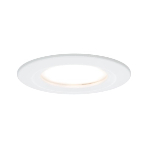 Premium Coin Slim ściemniany LED 1x6,8W IP44 2700K 230V 51mm Biały Mat/Aluminium Paulmann PL93869