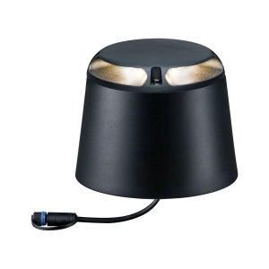 Oprawa ogrodowa Plug & Shine VADER 2X3W 3000K IP67 180st. 24V antracyt/ aluminium Paulmann PL93917