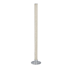 Lampa podłogowa pionowa tuba nowoczesna z kryształkami chrom RL R42571100 Leia LED 70W 3000K 104cm