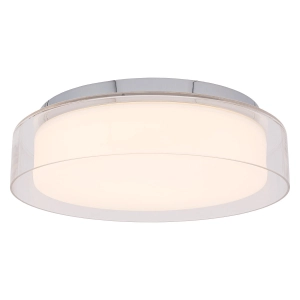 Okrągła lampa sufitowa do łazienki plafon Nowodvorski 8174 Pan LED M 17W 1000LM 4000K IP44 120stopni 10cm x 35cm