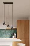 Taleja 3 Wisząca Sollux Lighting SL.0986 czarny