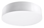 Biały okrągły plafon z tworzywa sztucznego Sollux Lighting SL.0919 Arena 4xE27 55cm x 11cm